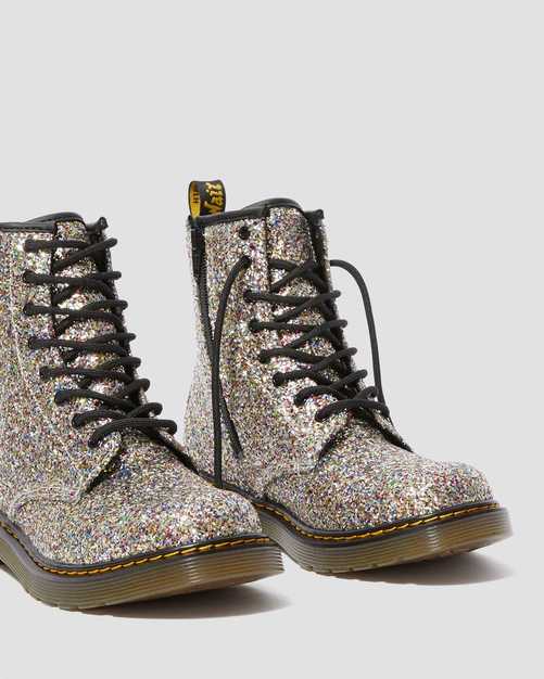 1460 Kids Glitter Lace Up Boot For Discount