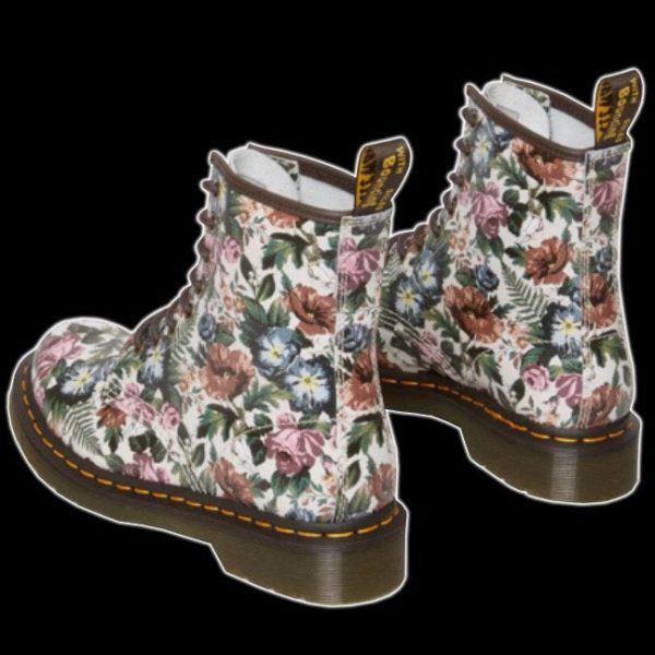 Dr Martens - 1460 English Garden Leather Boots For Cheap