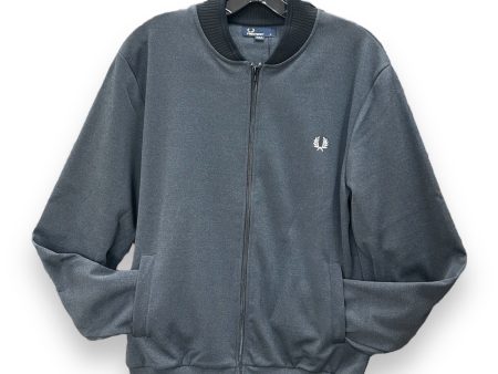 Fred Perry Tipped Bomber Neck Track Jacket Discount