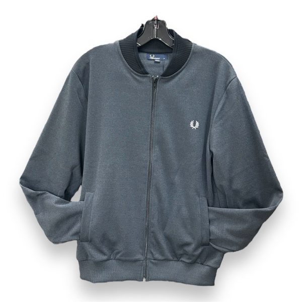 Fred Perry Tipped Bomber Neck Track Jacket Discount