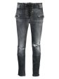 Lace Up Skinny Trousers Online Hot Sale