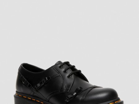 1461 Bow Smooth Leather Oxford Shoes Online now