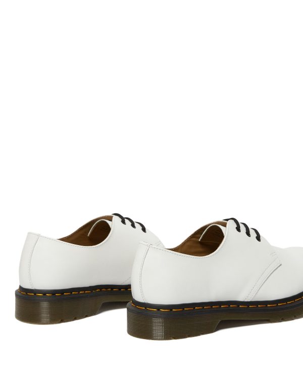 1461 WHITE SMOOTH OXFORD SHOE For Cheap