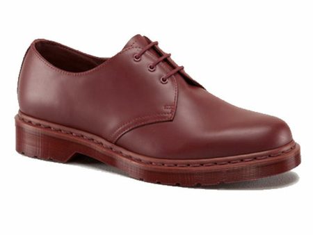 1461 Mono Cherry Red Smooth Oxford Sale