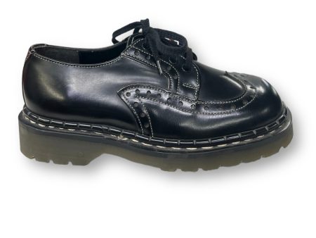 Tredair Black Leather 4 Eyelet Brogue Tie Oxford Shoe Online now