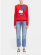 HELLO KITTY Balloon-motif Cashmere and Wool-blend Jumper Online now