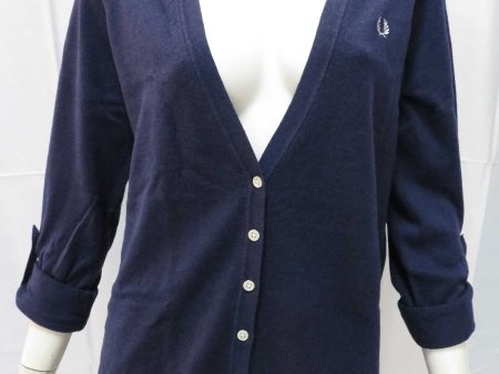 Fred Perry V-Neck Cardigan Online Hot Sale