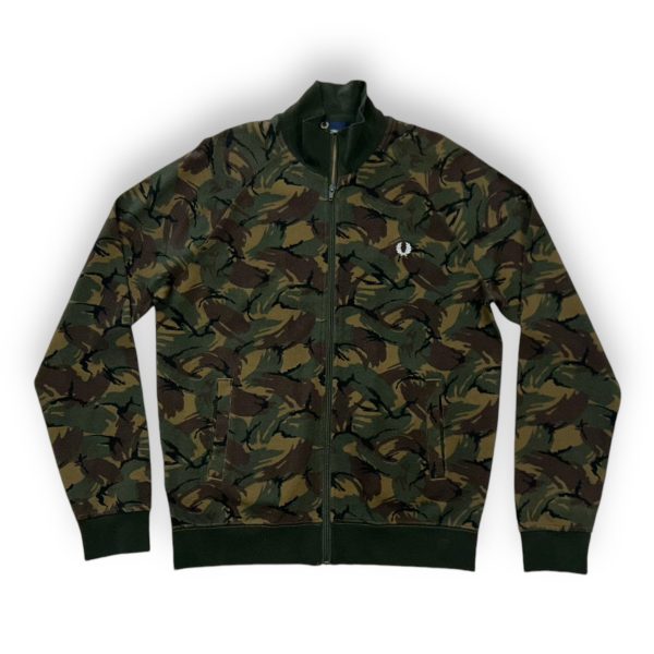 Fred Perry Zip Camo Online now