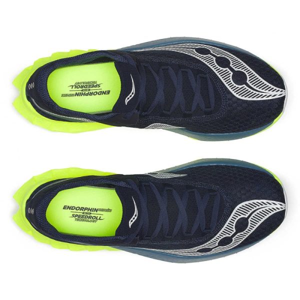 Saucony Men s Endorphin Pro 4 - Navy Citron Fashion