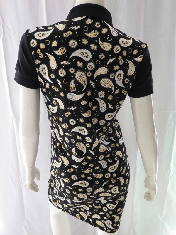 Amy Winehouse Black Bandana Print Fred Perry Shirt Dress Online Hot Sale