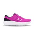 Under Armour Girls UA Surge 4 AC - Vivid Magenta Black Stellar Pink Supply