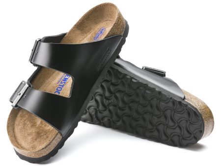 Birkenstock Arizona Black Smooth Leather Sandals Fashion