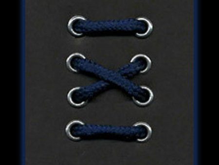 14-20 Eyelet Navy Blue Round Laces (254 cm   100 in) Sale