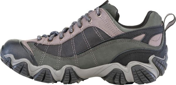 Oboz Men s Firebrand II Low Waterproof - Gray Fashion