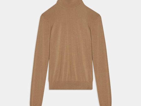 Turtleneck Sweater in Regal Wool Hot on Sale