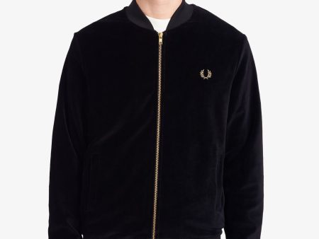 Velour Bomber Jacket Supply