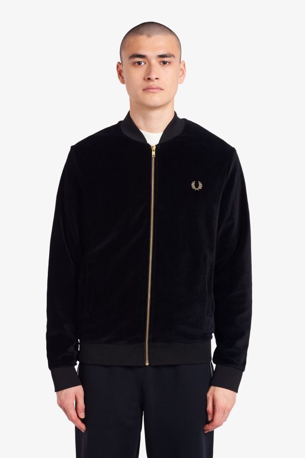 Velour Bomber Jacket Supply