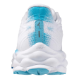 Mizuno Women s Wave Sky 8 - White Mercury Blue Online now