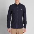 Fred Perry Gingham Trim Oxford Shirt Discount