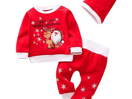 Baby Boys Girls Clothes Santa Claus on Sale