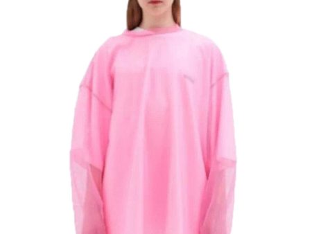 OVERSIZED LS MESH SHIRT Sale