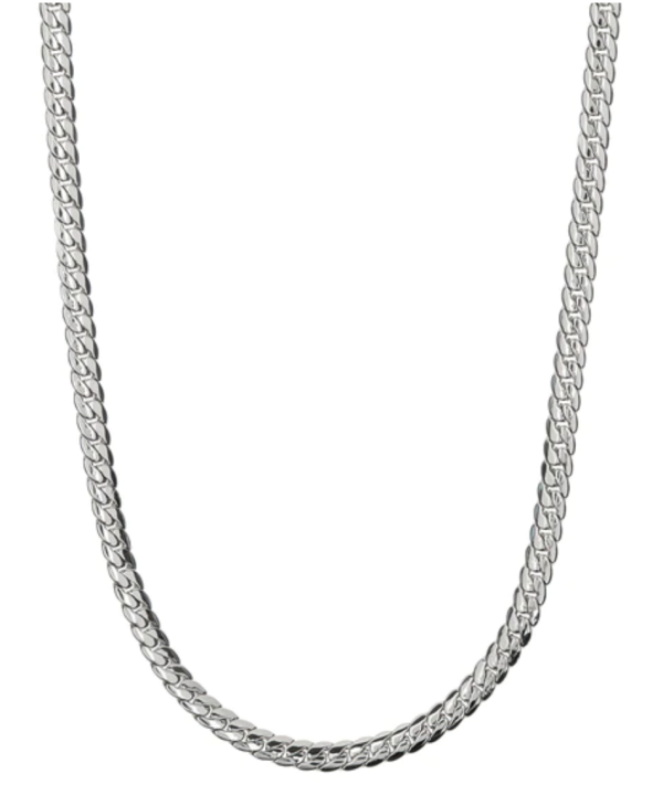 FERRERA CHAIN NECKLACE- SILVER Sale