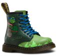 1460 Kids TMNT Leo L Green T Lamper Boots Discount