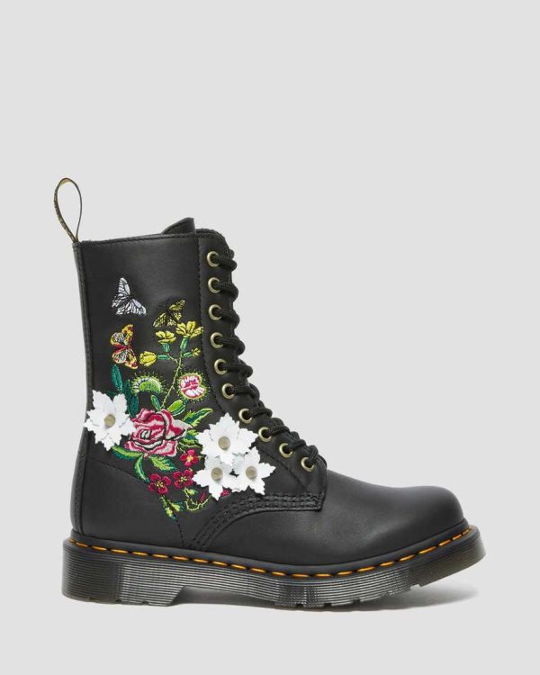 1490 BLOOM BLACK NAPPA LEATHER MID-CALF BOOT Sale