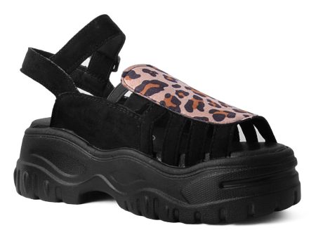 T.U.K BLK LEO WAVE PLATFORM CRPR SANDAL Hot on Sale