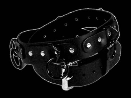 Funk Plus - Small Black Ring Belt on Sale