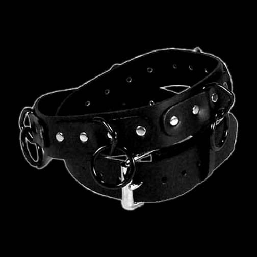 Funk Plus - Small Black Ring Belt on Sale