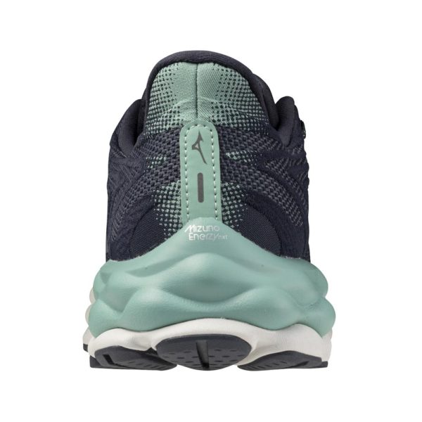 Mizuno Women s Wave Sky 8 - India Ink Silver Sale