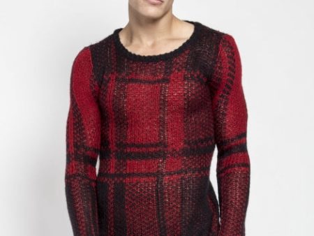 Tripp NYC Plaid Sweater Fashion