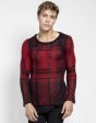 Tripp NYC Plaid Sweater Fashion