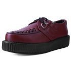 T.U.K Cherry Red TUKSkin Vegan Viva Low Creeper Supply