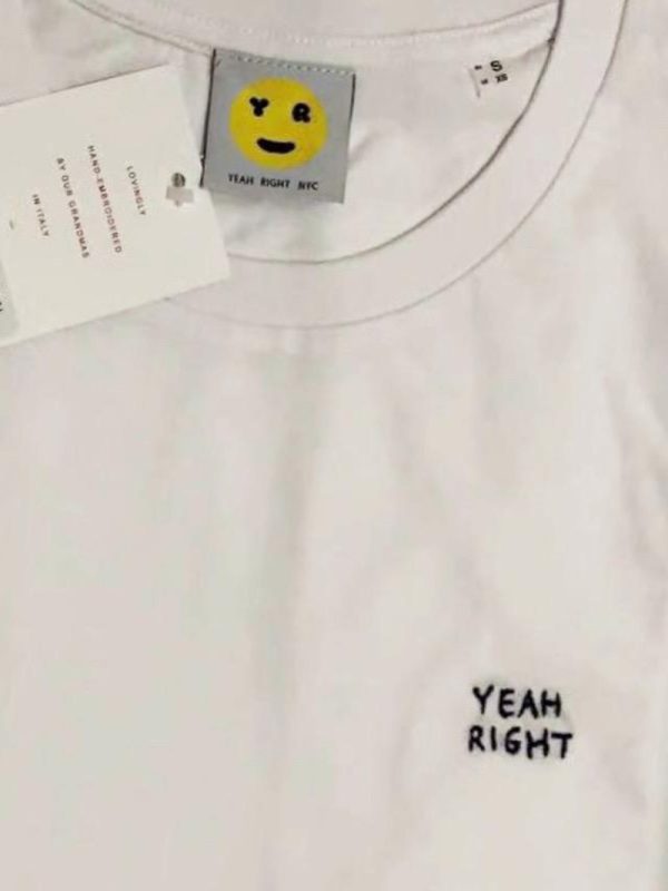 YEAH RIGHT NYC s T-shirt on Sale