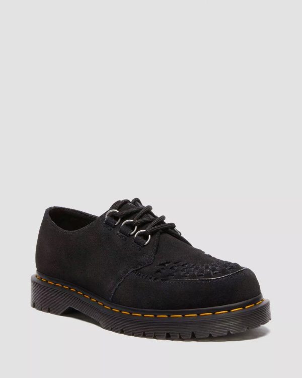 Ramsey woven suede creepers Discount