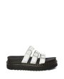 Blaire Slide White Hydro Leather Sandal Sale