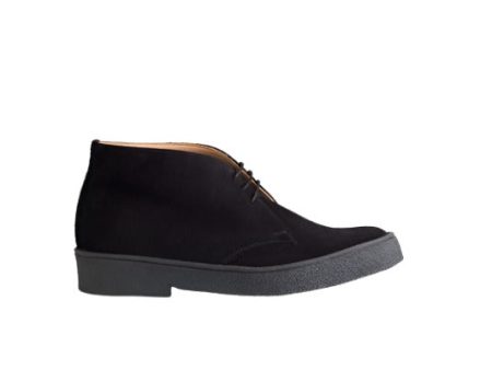 George Cox 8898 Chukka Boot Blk Suede For Discount