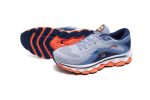 Mizuno Women s Wave Sky 7 - Blue Heron Silver For Sale