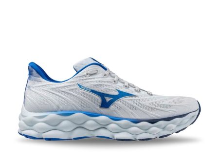 Mizuno Men s Wave Sky 8 - Plein Air Laser Blue For Discount