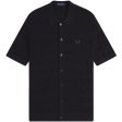 Fred Perry Cable Knitted Short Sleeve Shirt on Sale