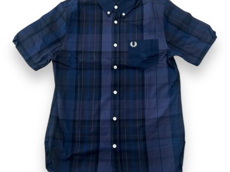 Fred Perry Tonal Tartan Shirt Hot on Sale