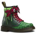 1460 Kids TMNT Raph J DMS Green T Lamper Boots For Cheap