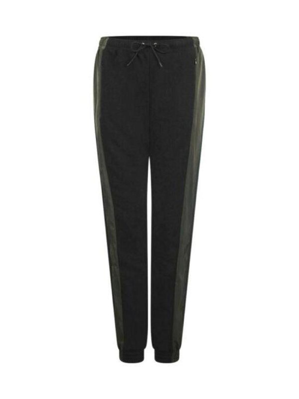 Rib Crop Track Pants For Discount