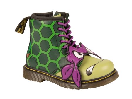 1460 Kids TMNT Donnie D Green T Lamper Boots Online Hot Sale