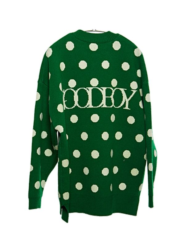 Big Logo Dots Sweater [ship immediately!] Supply