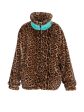 Oversized Leopard Fur Jacket Online