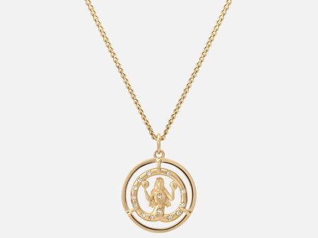 Miansai Eternita Necklace, Gold Vermeil Sapphire Sale