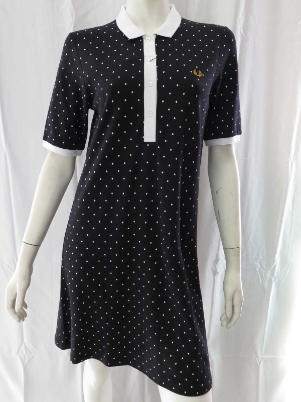 FRED PERRY Diamond Print Dress Online Hot Sale